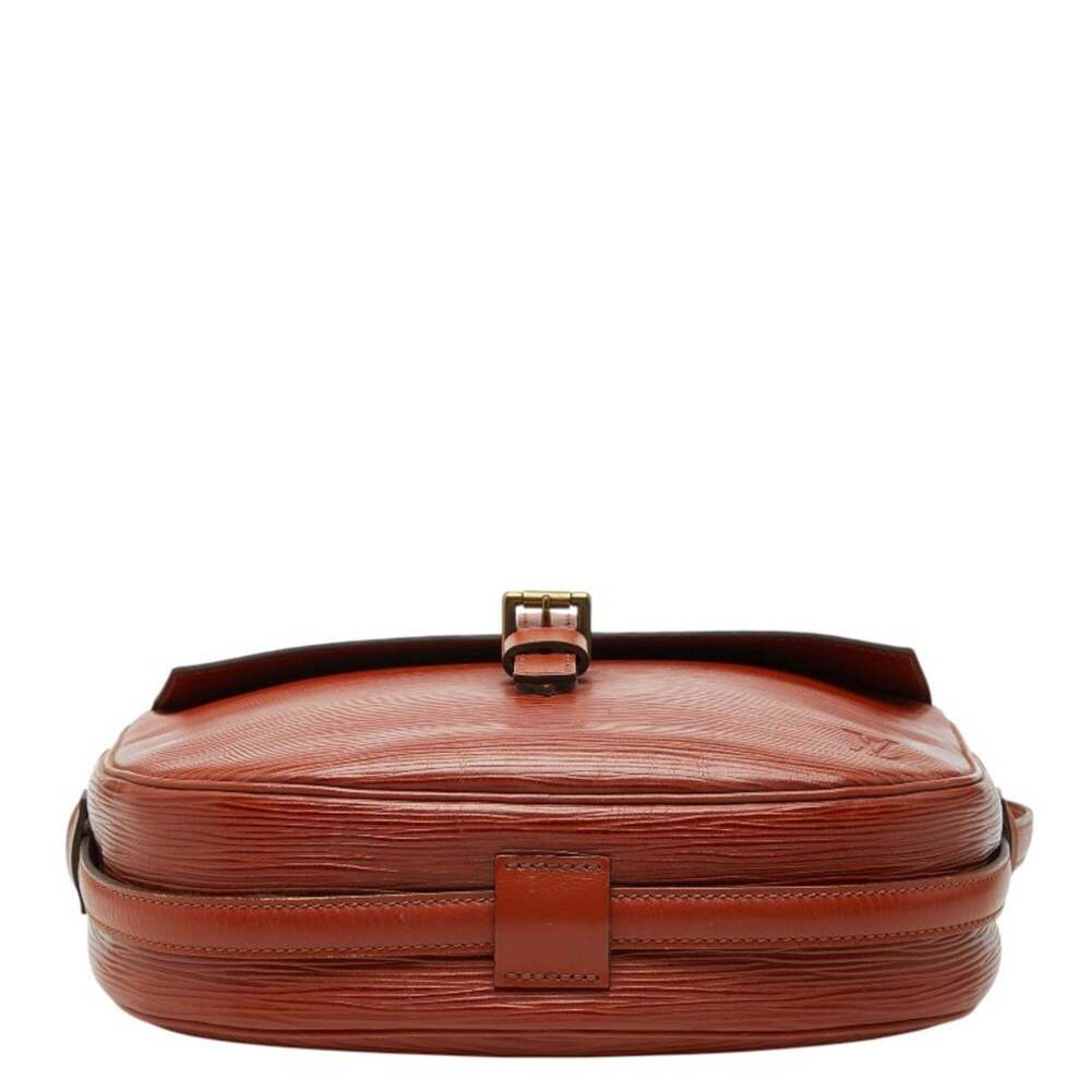 LOUIS VUITTON Authentic Brown Leather Shoulder Bag - Picture 3 of 8